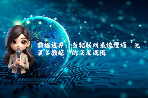 数据边界：当物联网系统遭遇「无更多数据」的底层逻辑